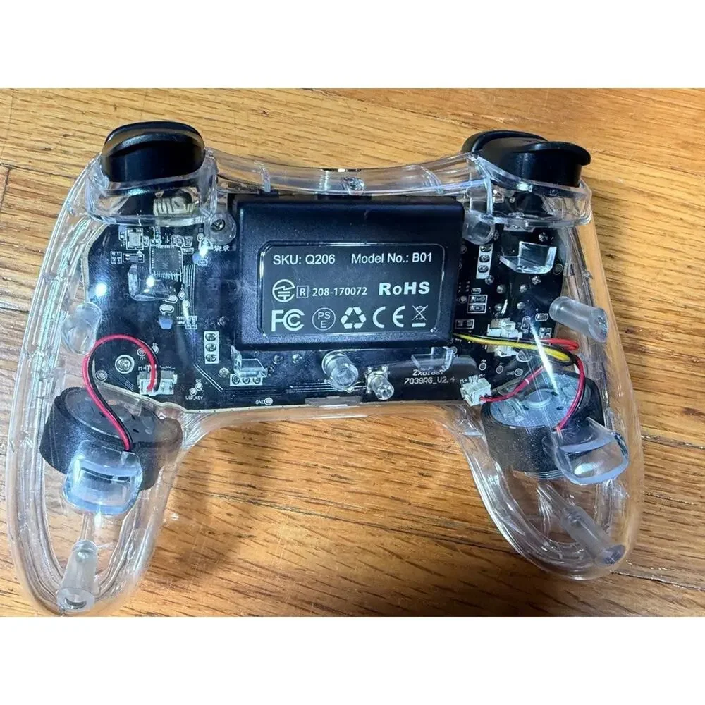 BEBONCOOL Q206 B01 Transparent RGB Wireless Controller for Nintendo Switch – Box